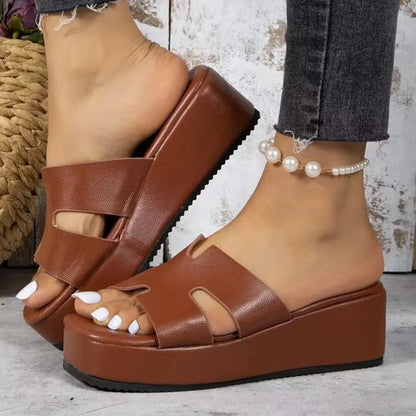 Open Toe Wedge Sandal