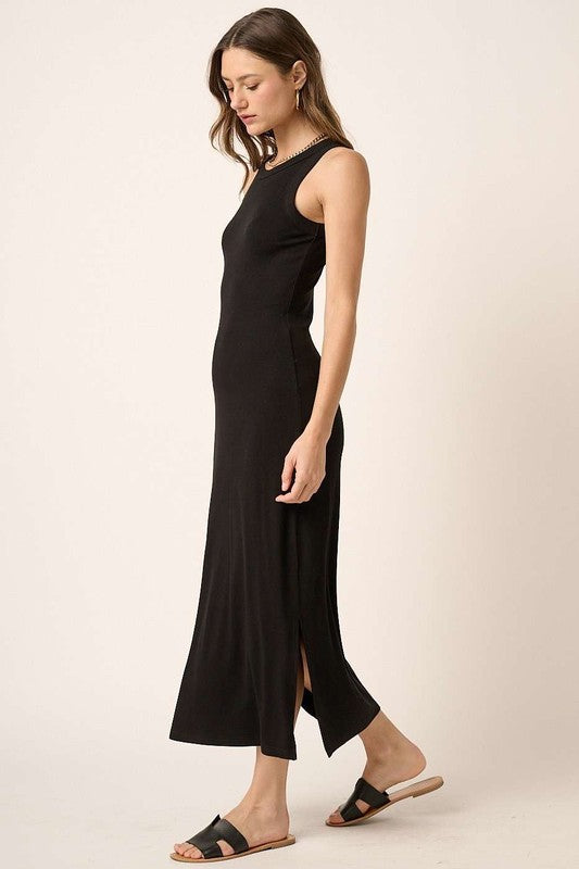 Rib Knit Tank Maxi Dress