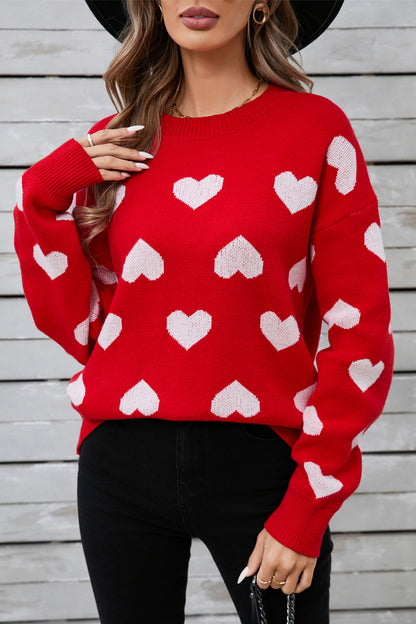 Red Heart Sweater