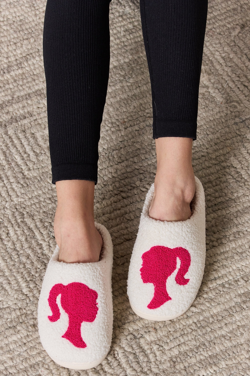 Barbie Inspired Cozy Slippers